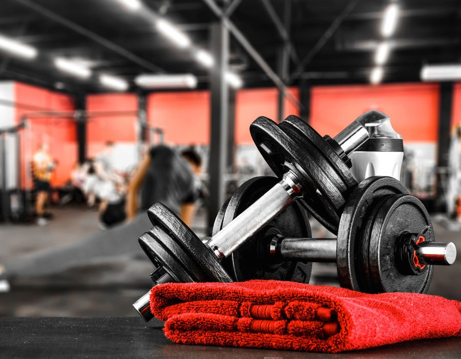 Vue intérieure Gym Fitness Club Échillais