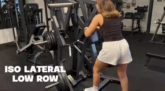 Tuto vidéo Iso Lateral Low Row